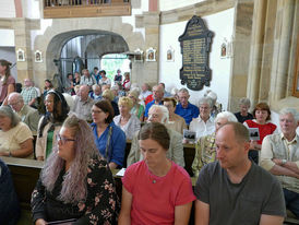 100 Jahrfeier Weingartenkapelle in Naumburg mit Bischof Dr. Michael Gerber (Foto. Karl-Franz Thiede)